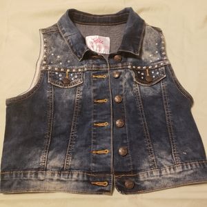 Justice Girls Jean Vest